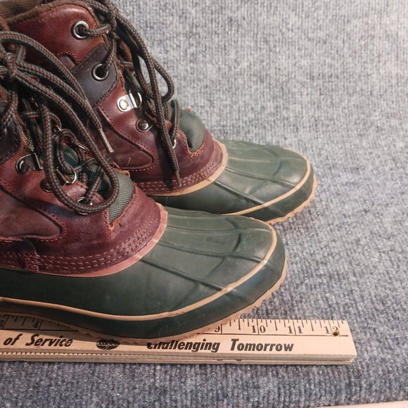Vintage Fin & Fur Hunting Shoe Duck Boots Made In USA Made US Sz 8 Mens main image 10